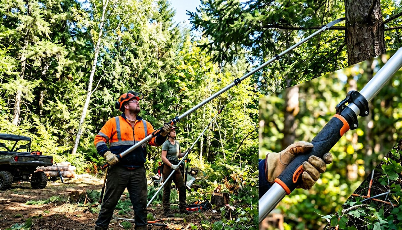 How Do Telescopic Poles Enhance Forestry And Clearing Equipment?